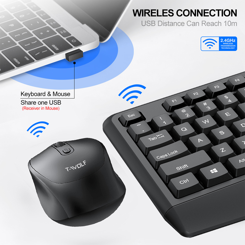 T-WOLF TF100 Wireless Office K - Home Office Uk Number avaliação e preço