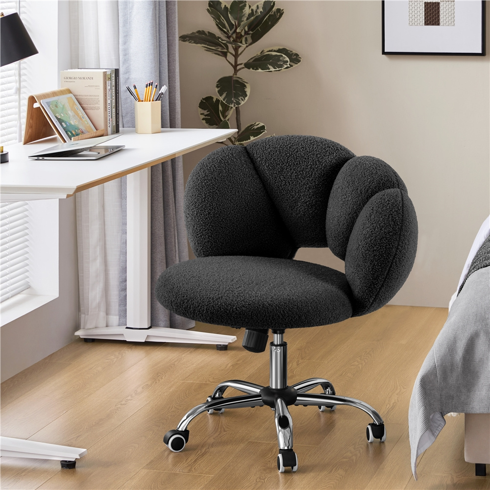 Cloud-Shaped Upholstered Vanit - Home Office Desks avaliação e preço