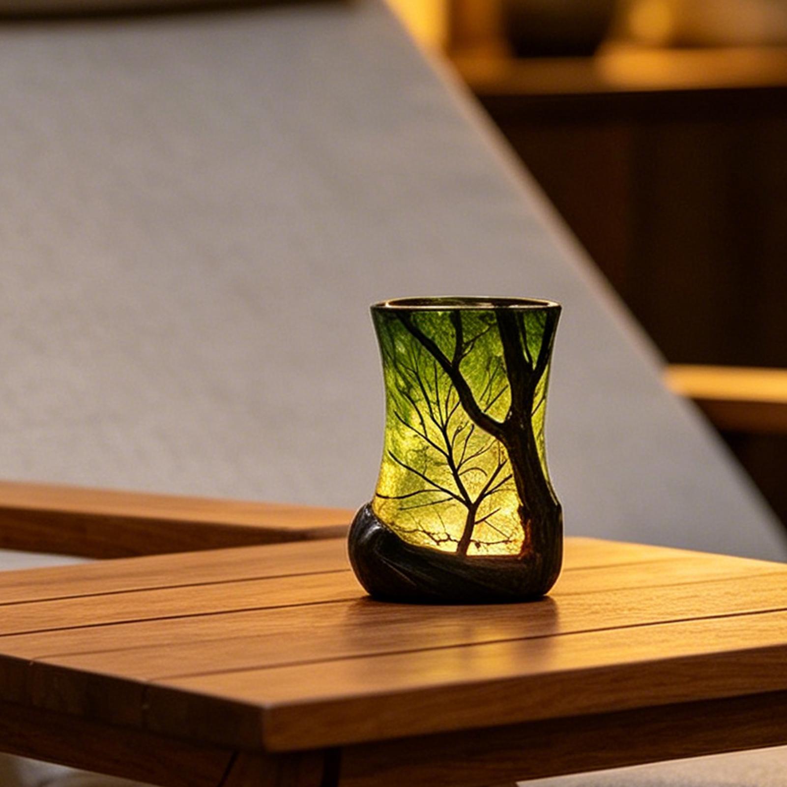 Bedside Table Lamp Forest Nigh - Home Office Desks avaliação e preço