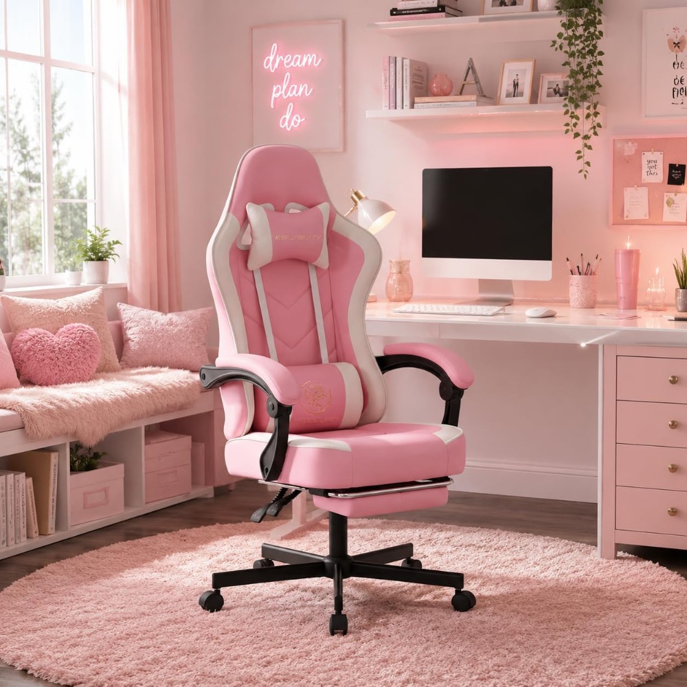 Ergonomic High Back Gaming Cha - Home Office Desks avaliação e preço