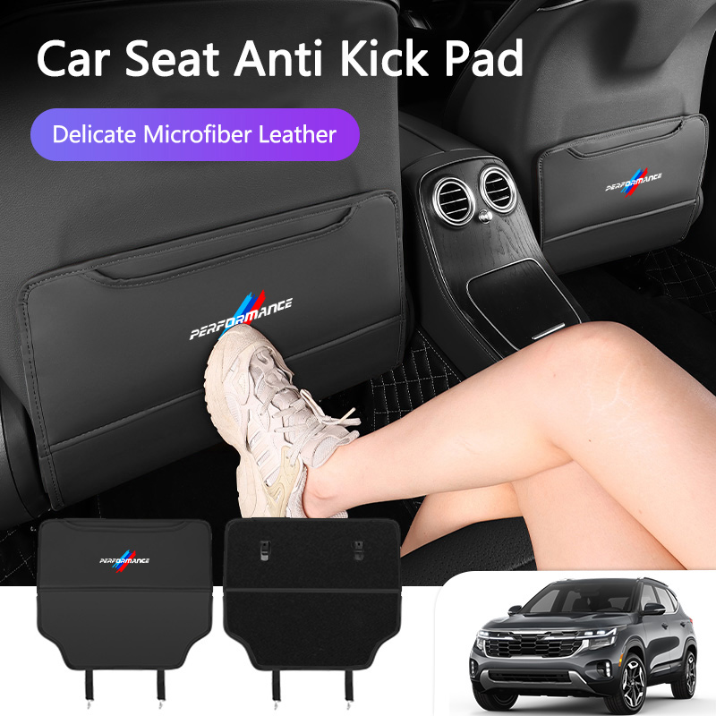 Car Seat Back Anti Kick Pad Le - Mesh Back Cushion avaliação e preço