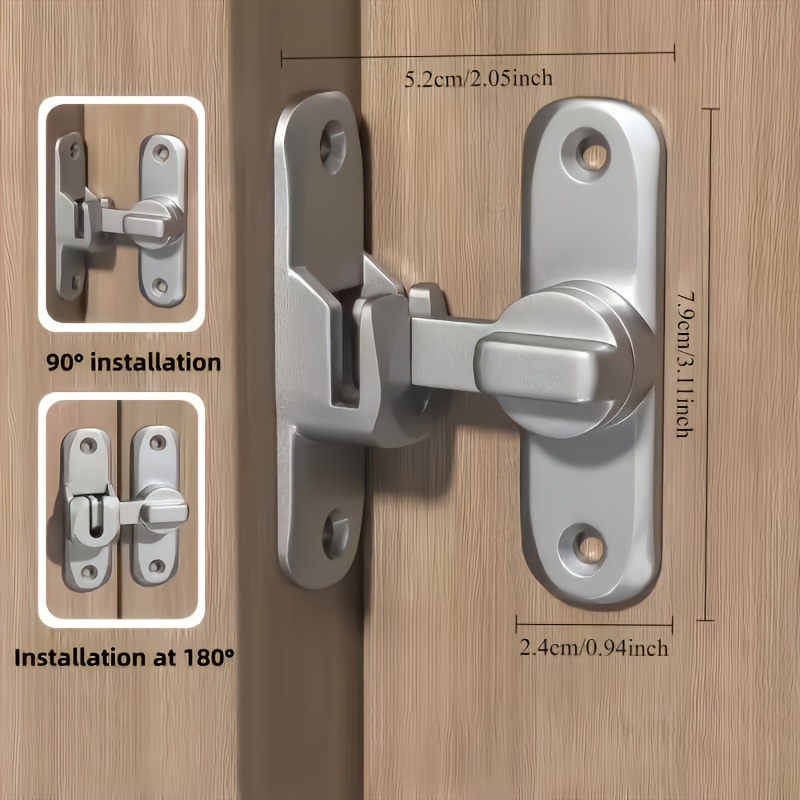 Anti-Theft Door Lock - 90°/180 - Home Office Immigration avaliação e preço