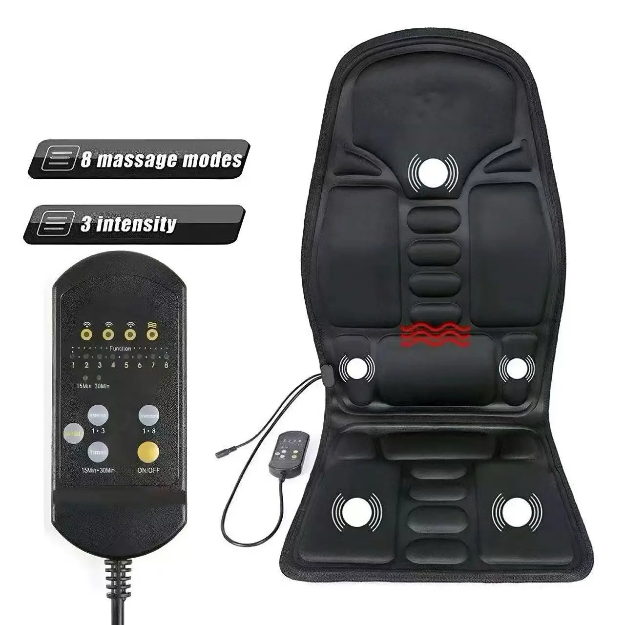 Vibration Massage Seat Cushion - Mesh Back Cushion avaliação e preço
