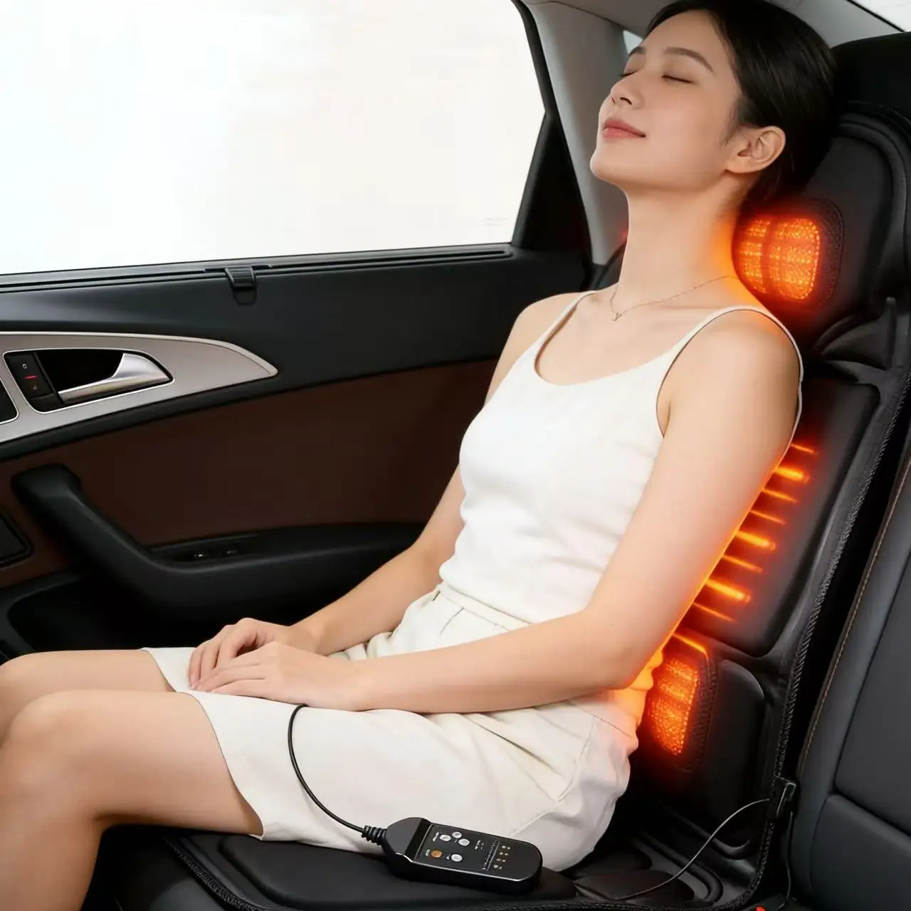 Vibration Massage Seat Cushion - Mesh Back Cushion avaliação e preço