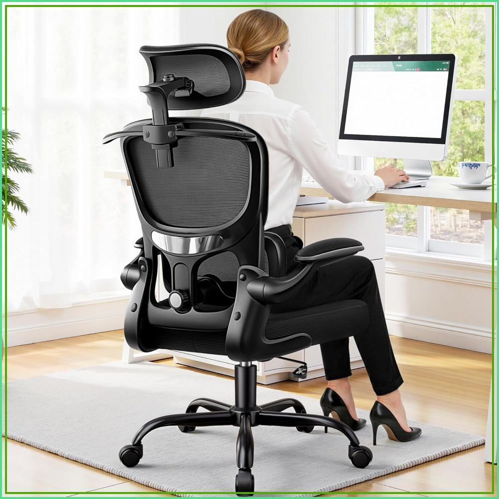 Ergonomic Office Chair, Mesh D - Home Office Desks avaliação e preço