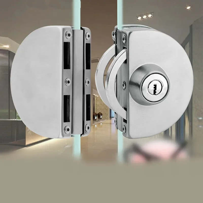 1 Set Double Open Glass Door L - Home Office Immigration avaliação e preço