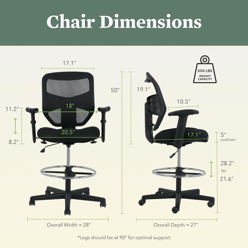 Ergonomic Mesh Standing Office - Home Office Desks avaliação e preço