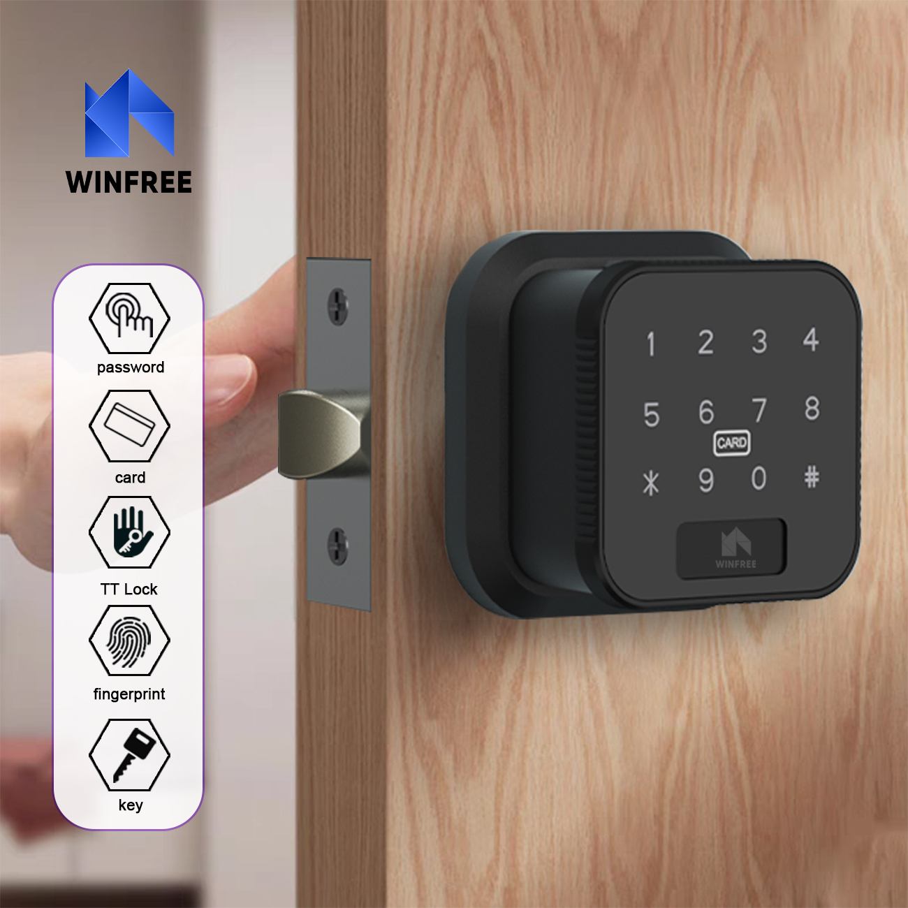WINFREE Smart Lock Fingerprint - Home Office Immigration avaliação e preço