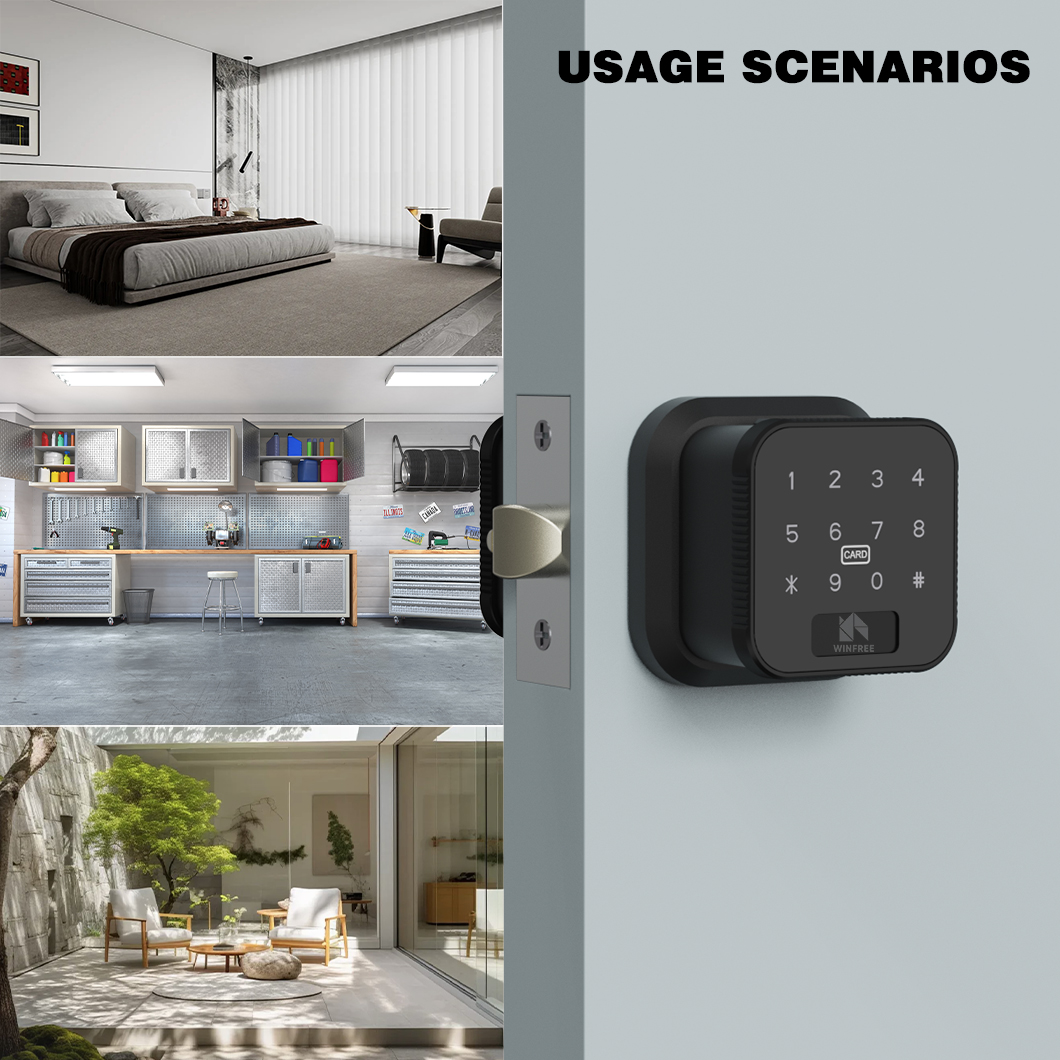 WINFREE Smart Lock Fingerprint - Home Office Immigration avaliação e preço