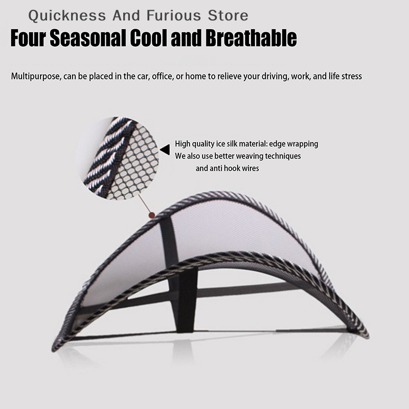 Large Size Car Seat Chair Back - Mesh Back Cushion avaliação e preço