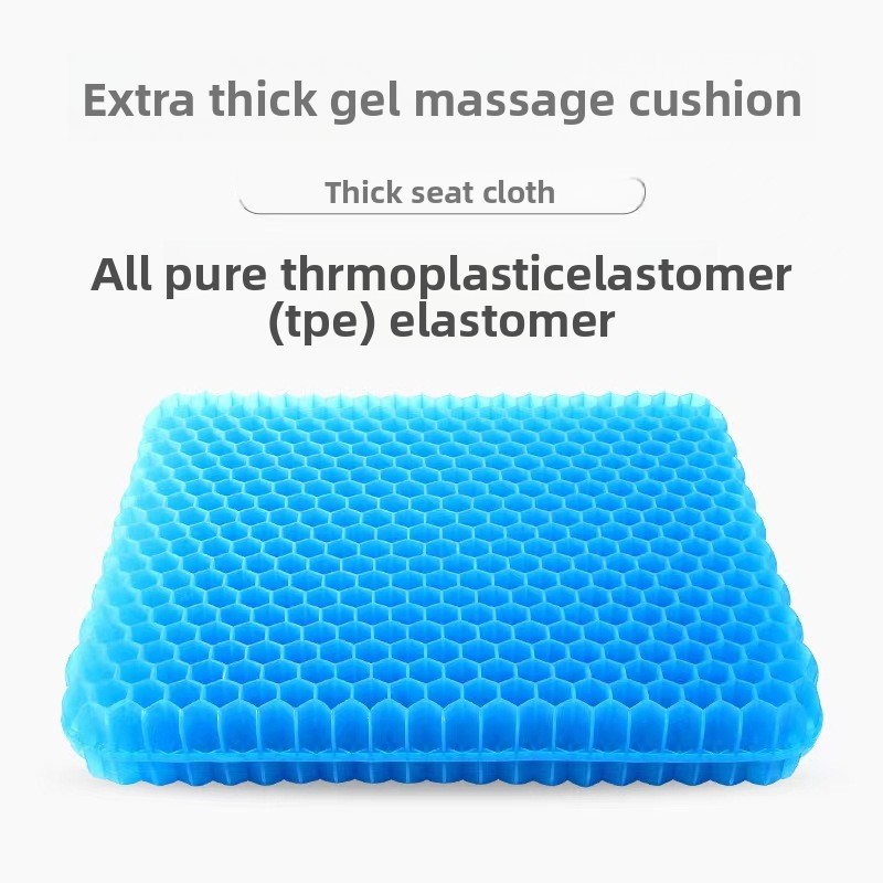 50x50cm Thickened Gel Seat Cus - Mesh Back Cushion avaliação e preço