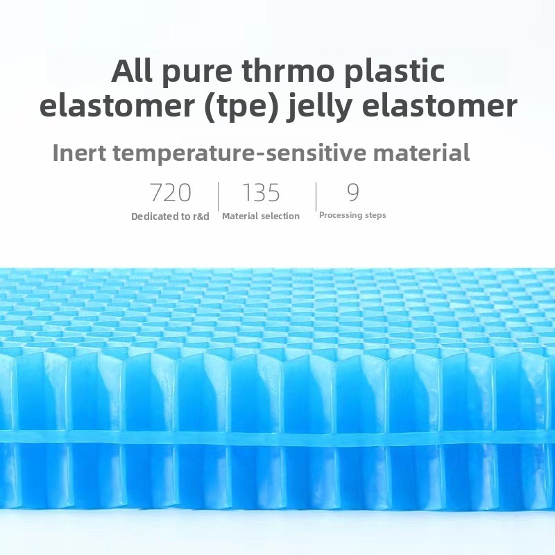 50x50cm Thickened Gel Seat Cus - Mesh Back Cushion avaliação e preço