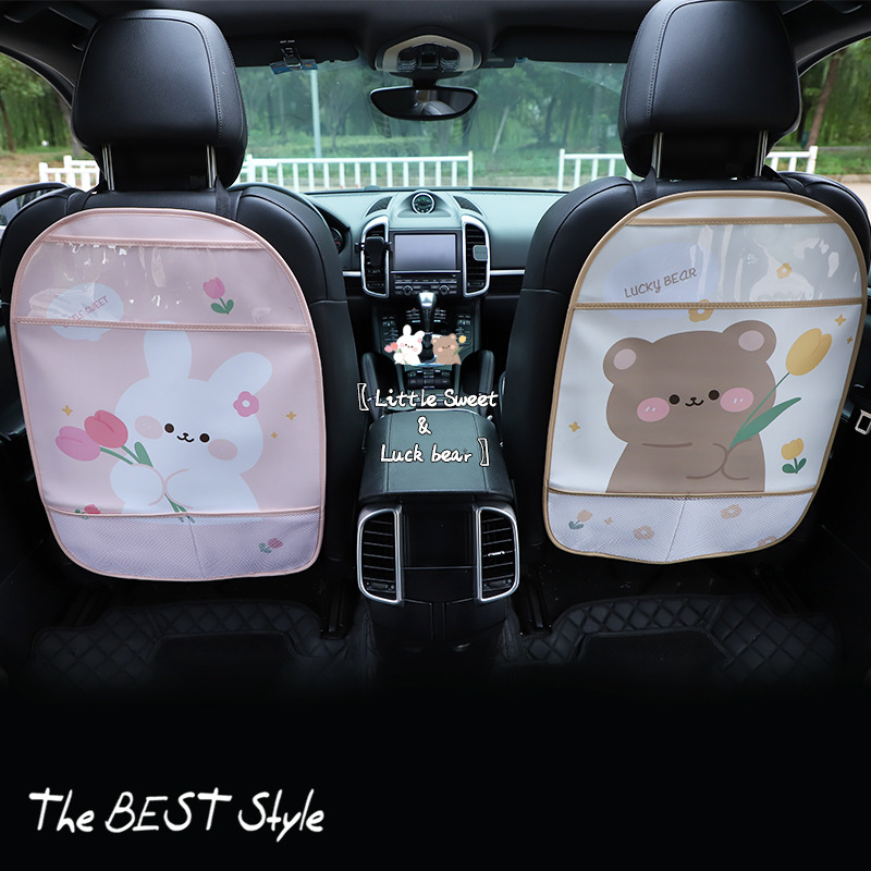 1PC Anti-Child-Kick Pad Car Se - Mesh Back Cushion avaliação e preço