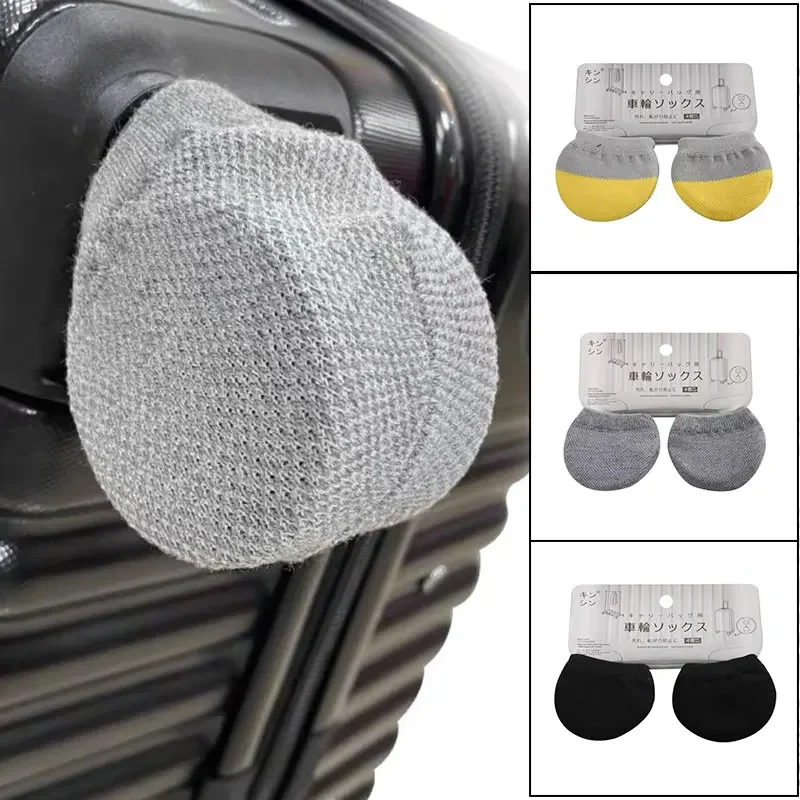 4 Pcs Luggage Wheel Cover Mult - Home Office Immigration avaliação e preço