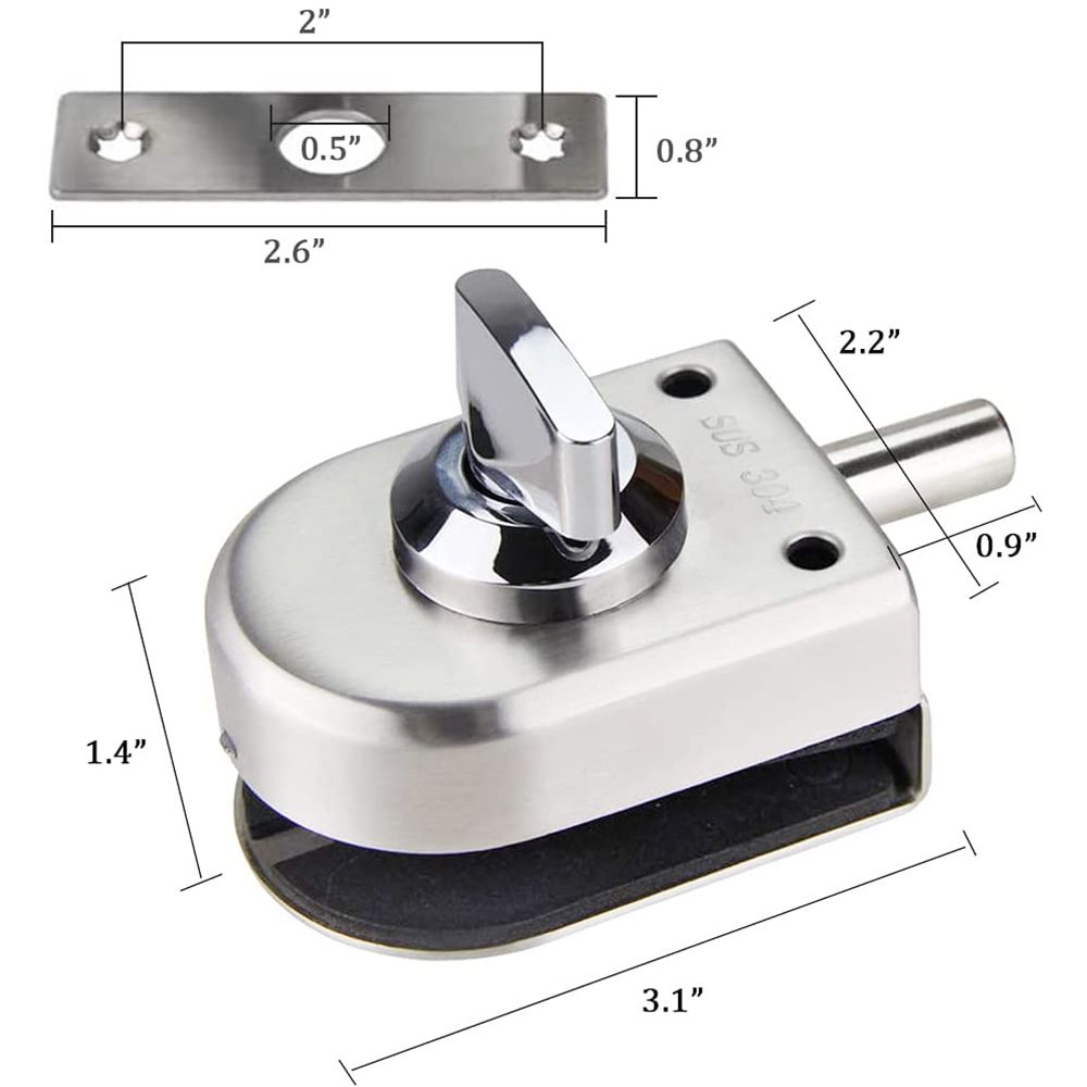 Bathroom Office Keyless Anti-T - Home Office Immigration avaliação e preço